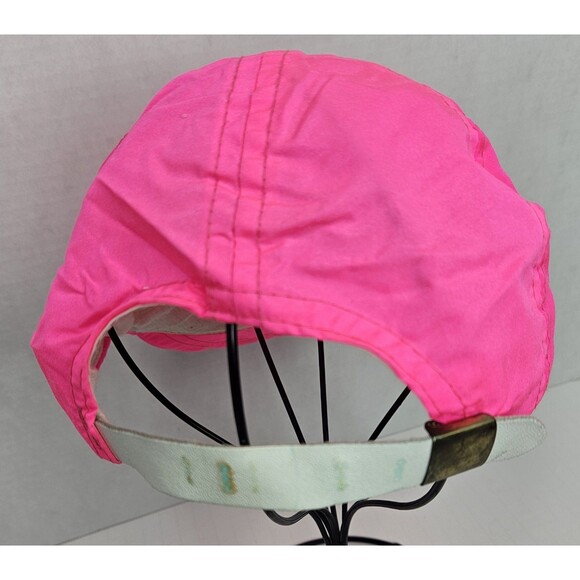 G.O. Gary Ormsby Racing Hat Pink One Size Top Fuel Drag Racing NHRA 1989 Vintage - Picture 3 of 7